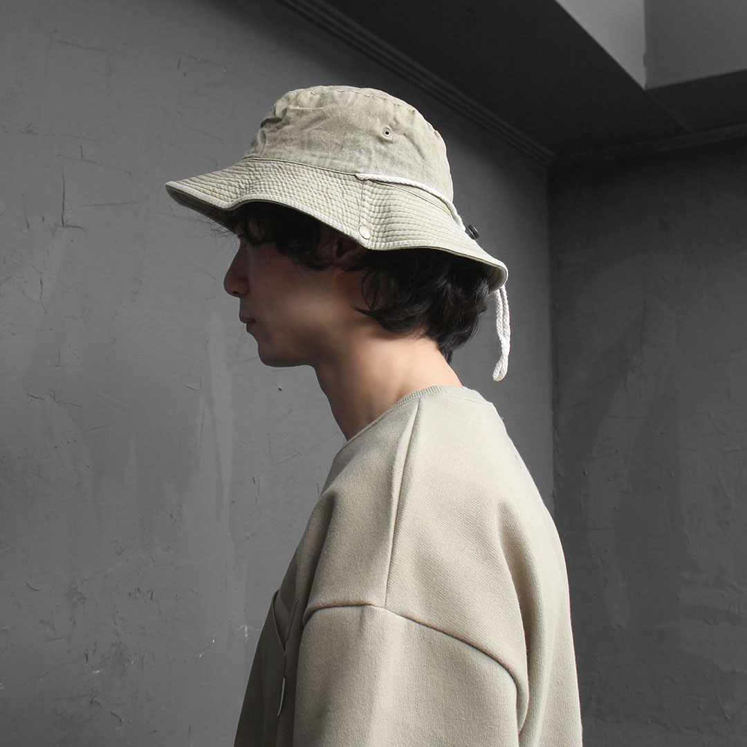 Vintage Pigment Reversible Down Bucket Hat 3765 - Gentler