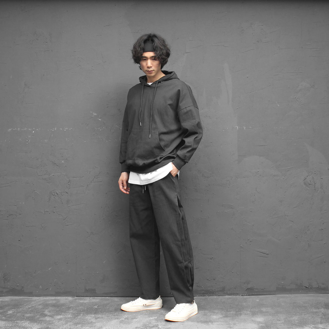 Vintage Washed Hoodie Sweatpants Set 3802 - Gentler